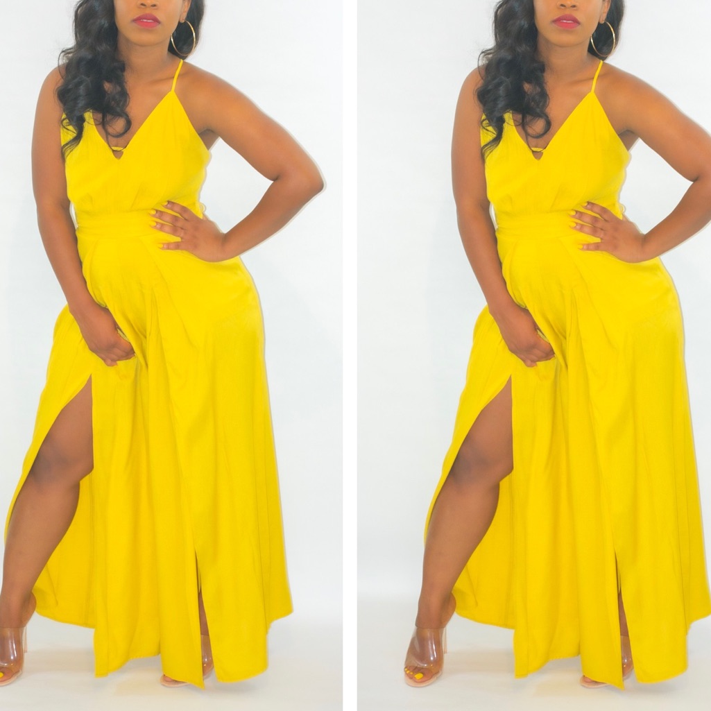 - Double Split Jumpsuit